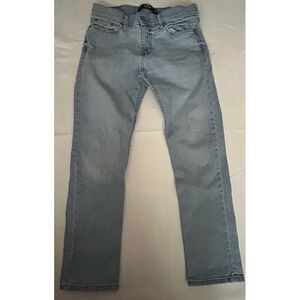 Hollister Slim Straight Jeans Men's 30x30 Light‎ Wash